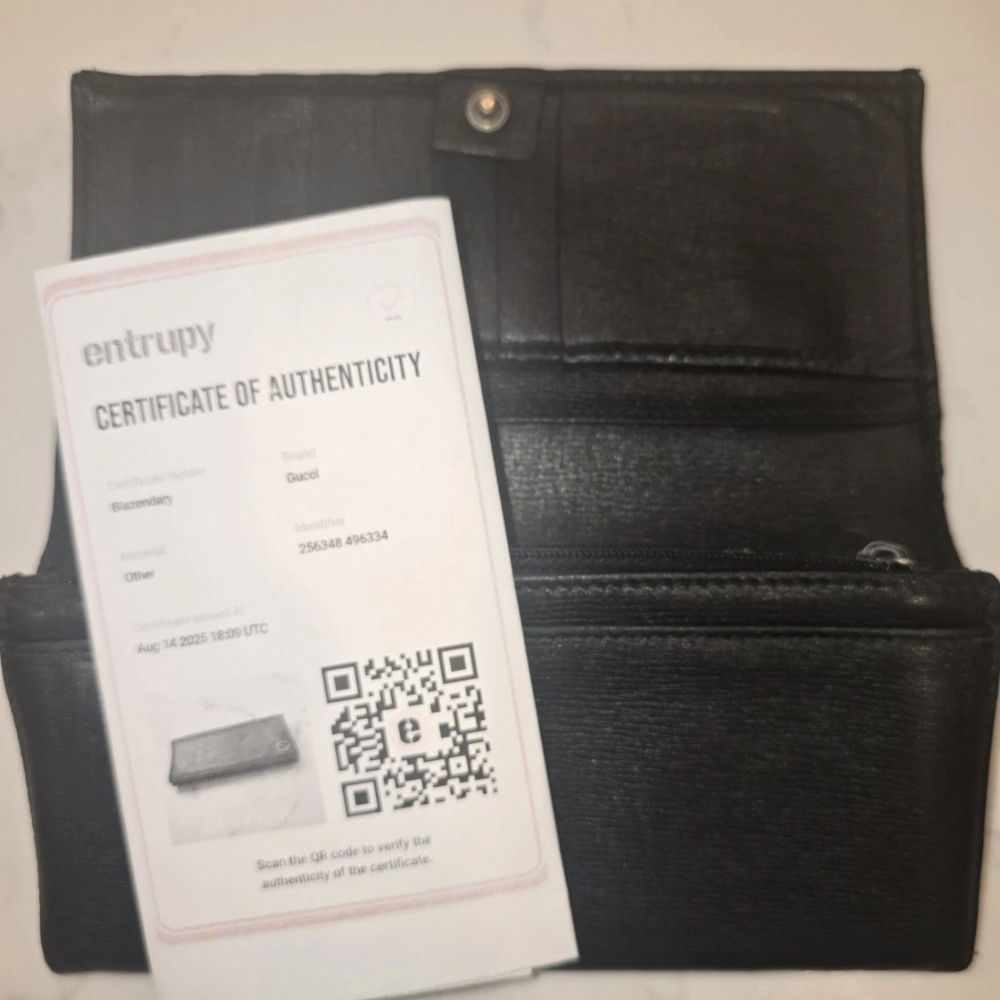 Gucci Black Wallet